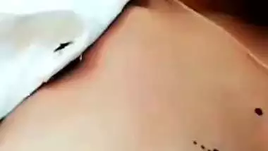Milky boobs horny GF topless viral call to boyfriend