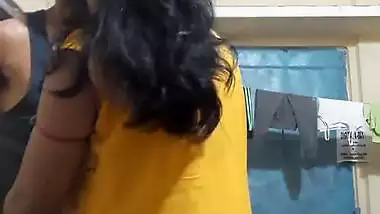 Bhabhi blowjob and fucking incest with young devar