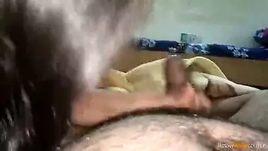 Deepthroat Blowjob Horny Indian Wife Swallow Cum In Mouth