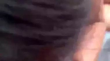 GF gives a desi blowjob and tastes her lover’s cum