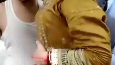 Two Hyderabad boys and a hot babe’s live xxx video
