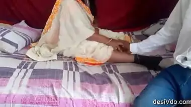 Desi Horny Aunty Watching Porn and Caught By Neibour and Fucked Hard