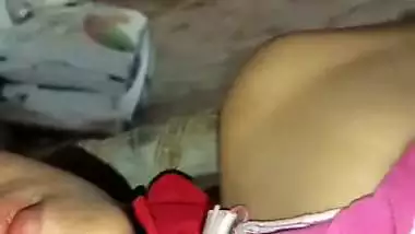 Village tenant couple sex after wife giving handjob