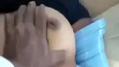 Village mature maid boob press in car by owner