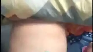 Tamil shy aunty big boobs pressing and pussy fucking