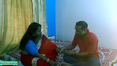 Bengali wife calls her XXX lover to fuck while Desi hubby's at work