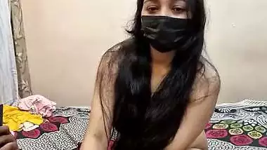 Masked girl HD porn nude hardcore sex with partner