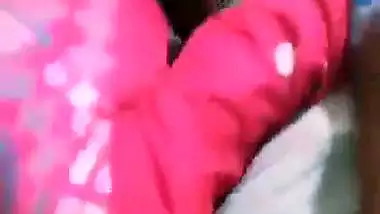 A 19-year-old village girl enjoys a desi threesome