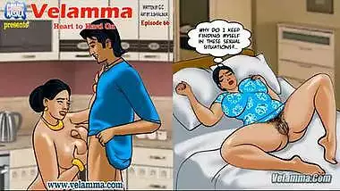 Velamma famous South Indian Cartoon Pornstar in her new Episode – V66