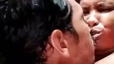 South Indian man eats his lover’s boobs before sex