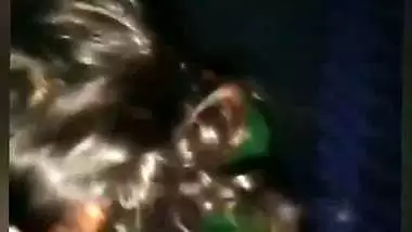 Man presses desi lady’s tight boobs in Bangla sex video