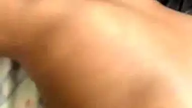 Man drills a South Indian lady’s ass in the doggy style