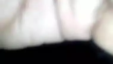 Village aunty boobs press and licking by neighbors