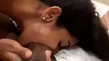 Prime day deal of hot blowjob by sexy Indian girlfriend