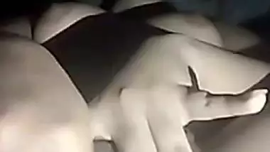 Big brinjal piercing pussy of horny desi girlfriend