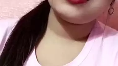 Big boobs cute girlfriend nude on video call MMS