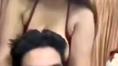 Pakistani wife feeding big boobs to husband viral MMS