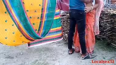 Indian Village Chachi Fuck With Dever Ji Outdoor Standing Doggy Style Position
