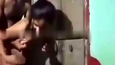 Gavathi boy fucks his slut stepsister in Marathi sex