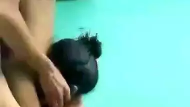 Girlfriend romantic blowjob before sex with boyfriend