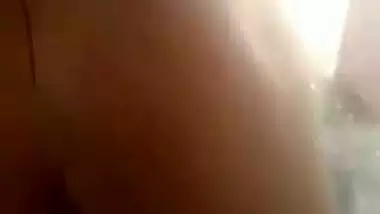 Sali roams naked in front of her Jija in nude MMS