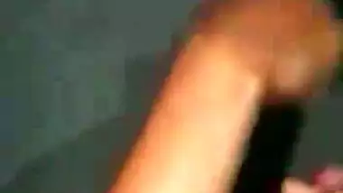 A village lady’s Tamil blowjob makes her man cum