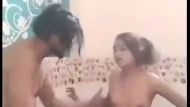 Village girl’s desi hard porn with her nasty lover