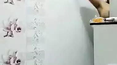 Swathi Naidu after bath