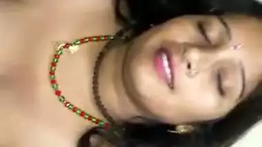 Newly Wed Wife Shy on Honeymoon Night.Cute Shy Smile Before Starting Sex..Hot Bhabhi