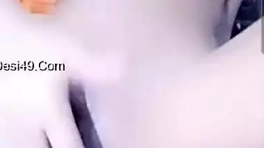 Today Exclusive-desi Tango Girl Enjoy With Dildo And Fucked In Doggy Style